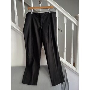 Calvin Klein Highline Black Dress Pants Womens Size 14 Straight Leg Trousers